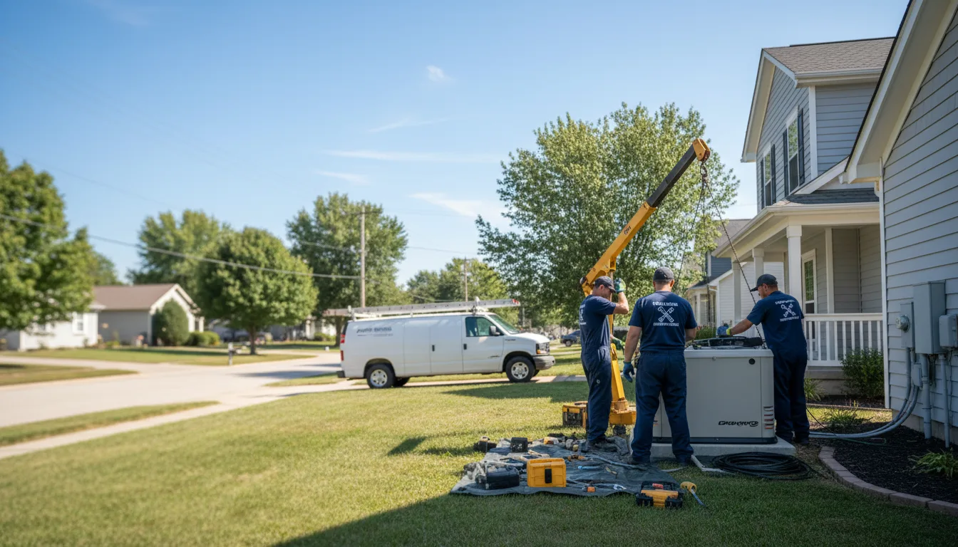 Generator Installation in Low Moor, IA near me